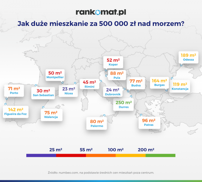 mieszkanie za 500 000 zł nad morzem