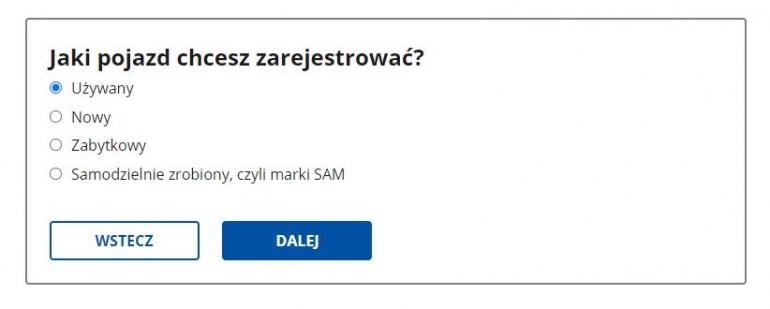 wrocław jaki pojazd chcesz zarejestrować